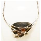 Avi Soffer Israeli Sterling Silver Necklace 22g
