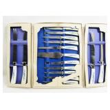 Vintage Sheffield Golden Prestige Cutlery Set