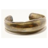 Mexican Sterling Silver Cuff Bracelet 18.1g