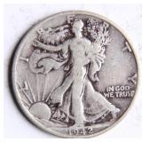 1942 Walking Liberty Half-Dollar Silver Coin