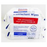 Bactive Disinfectant Wipes Three-Pack New
