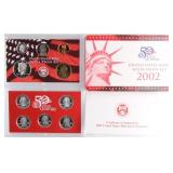 2002 US Mint Silver Proof Set