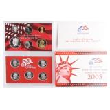 2005 US Mint Silver Proof Set