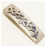 Bastian Sterling Silver Rectangle Pendant 11.9g