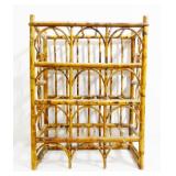 Bamboo Countertop Wine Rack