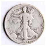1943 Walking Liberty Half-Dollar Silver Coin