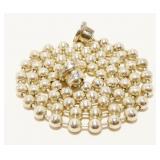 20" Sterling Silver Dog Tag Necklace 28.4g