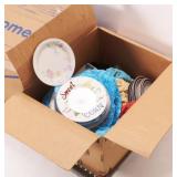 Box Lot: Assorted Plates