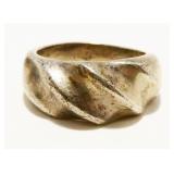 Mexican Sterling Silver Wedding Band SZ 6 7.5g