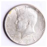 1964 Kennedy Half-Dollar Silver Coin