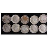 Ten Roosevelt Silver Dimes