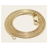 18" Italian 925 Silver Snake Chain Necklace 5.1g
