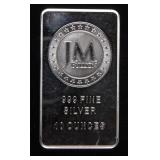 JM Bullion 10 ozT .999 Silver Bullion Bar