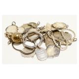Sterling Silver Scrap Jewelry 78.5g