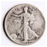 1943 Walking Liberty Half-Dollar Silver Coin