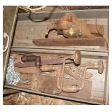 Contents of Drawer: Vintage Tools