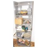 Contents of Metal Shelf, Shelf Not Included