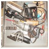 Contents of Drawer: Corded Hand Tools