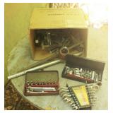 Box Lot: Wrenches & Sockets