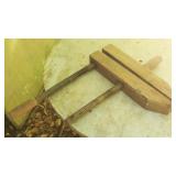 Large Vintage Wood Carpenter's Clamp