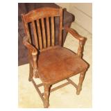 Wood Arm Chair