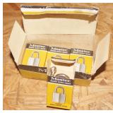 Four Matching Master Locks with Keys