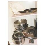 Contents of Kitchen Cabinet: Pots & Pans