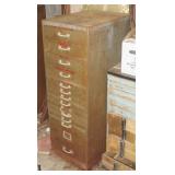Metal File Cabinet with Contents