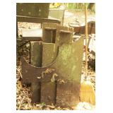 Grouping of Heavy Iron Plate Metal