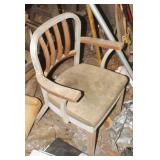MCM Metal & Wood Shop Chair