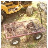 Yard Cart, Rotted Tires