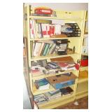 Metal Shelf 76'x39'x16' with Contents