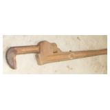 Large Extended Handle Pipe Wrench