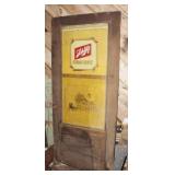 Vintage Door with Schlitz Beer Sign Logo