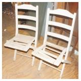 Wood Folding Chairs