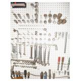 Contents of Wall: Sockets & Wrenches