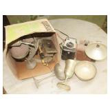 Box Lot: Vintage Cameras & More