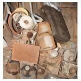 Pile of Scrap Metal Items