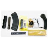Assorted Magazines & Gun Parts