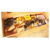 Contents of Drawers: Photography Items & Cords