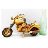 Handmade Wooden Motorcycle Model