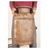 Vintage Metal Milk Jug
