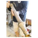 Vintage Copper & Brass Fire Hose Nozzle