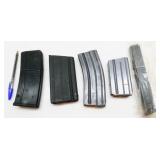 Assorted Ammo Magazines, Some Ammo