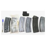 Assorted Ammo Magazines: AR-15