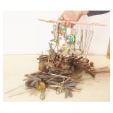 Tangled Grouping of Wind Chimes
