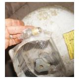 Propane Tank with Adapter