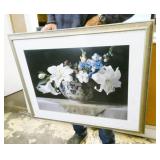 Framed Floral Print