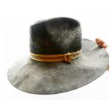 Vintage Sears Felt Fedora Hat, Size 7-1/4