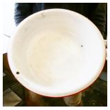 Large 16" Enamelware Bowl